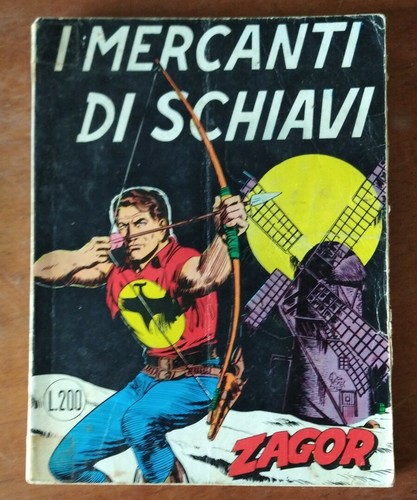 Zagor scritta rossa da - scritta,