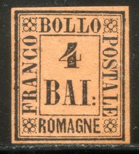 ASI Romagne 1859 n. 5 - 4 Baj fulvo ** (s050)