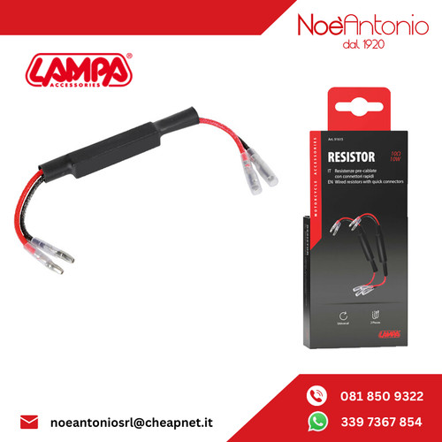 Lampa coppia resistenze - coppia,