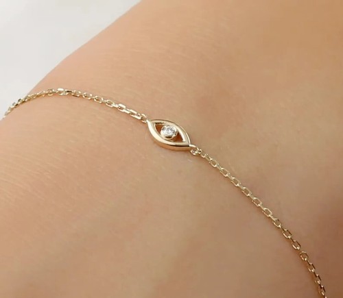 Bracciale catena malocchio