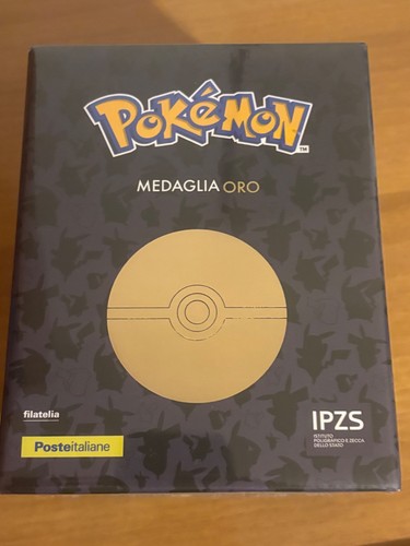 Medaglia oro pokemon - medaglia,