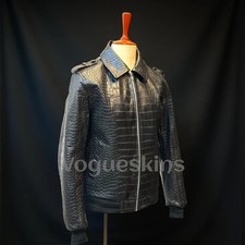 Giubbotto Bomber Uomo Pelle