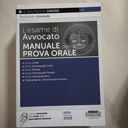 Esame avvocato manuale - esame, per