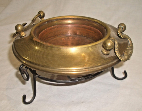 Vassoio ottone rame - , 15,5