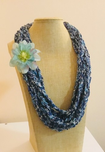 Sciarpa collana multicolore - , in