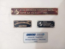 Lotto Targhe F.S Ferrovie