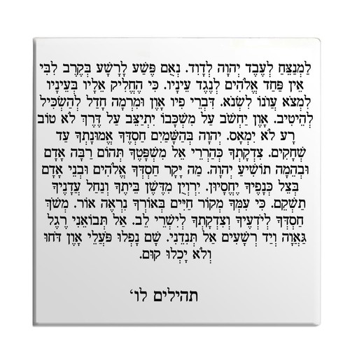Fridge magnet psalms - psalms, chapter