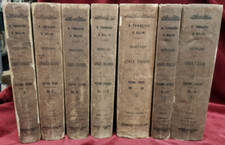 DIZIONARIO LINGUA ITALIANA di NICOLO' TOMMASEO - 7 tomi - UTET 1865/71
