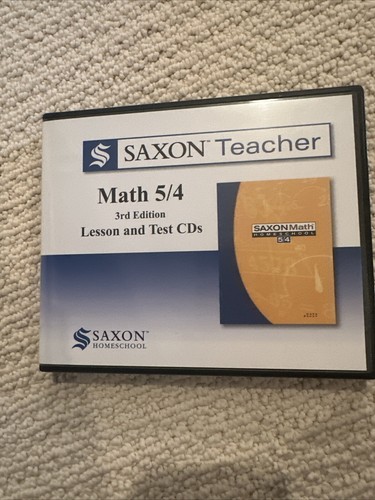 Saxon math 54 third - math,