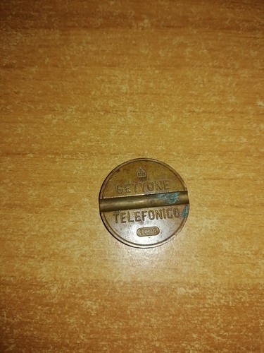 Gettone telefonico raro 7809
