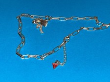 GUESS COLLANA IN METALLO-MAI USATA -COLLIER CATENINA GIOIELLO-