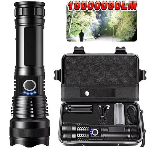 Torcia led potente 120000000lm - torcia,