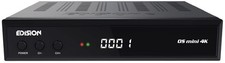 Edision OS MINI 4K S2X Receptor de satélite E2 LINUX 4Κ UHD, DVB-S2X
