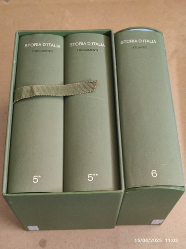 Storia italia einaudi - d'italia, 6