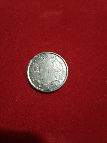 Moneta 2euro dante alighieri - moneta,