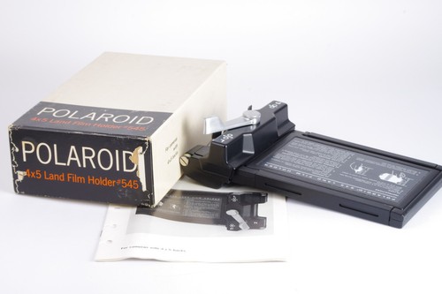 Polaroid 4x5 land - polaroid, holder
