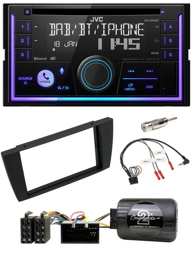 Jvc volante usb - jvc, dab