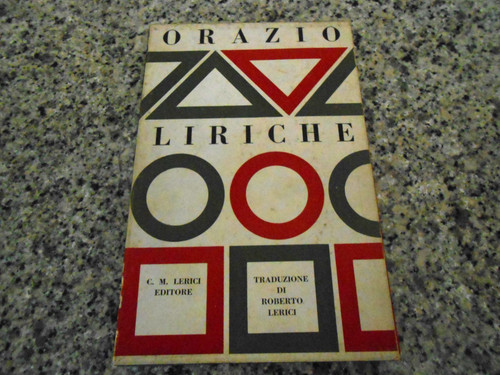 Orazio liriche c - liriche, m