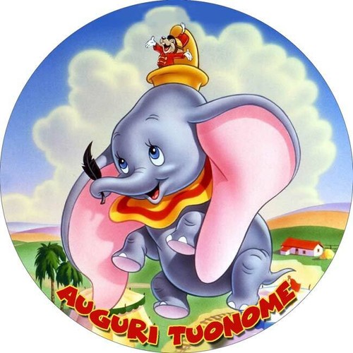 Cialda dumbo elefante - cialda,