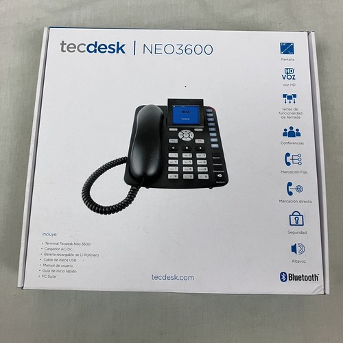 Telefono fisso tecdesk - telefono, neo3600