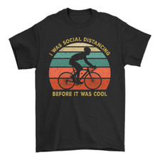 T-shirt divertente ciclista