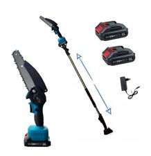Elettrosega batteria 24V motosega potatore troncarami con asta telescopica 240mm