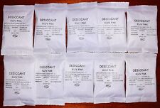N. 10 BUSTINE SILICA GEL DA 35 gr. ESSICCANTE ASSORBITORE UMIDITA' (TOT. 350 gr)
