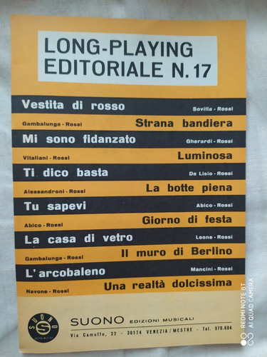 Long playing editoriale n - long,