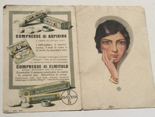 Calendario calendarietto 1929 - calendario,