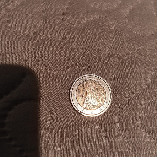 Moneta euro dante alighieri - moneta,