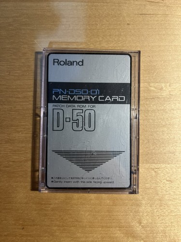 Roland d50 patch data - pn-d50-01,
