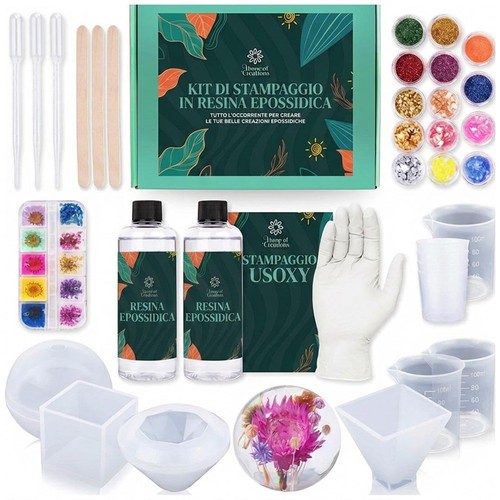 Home creations kit - creations, resina
