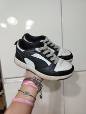 Scarpe Sportive Bambino Puma Bianche E Nere  30