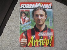 rivista calcio FORZA MILAN 1996-PAOLO MALDINI VI PRESENTO MIO FIGLIO