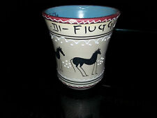 Ceramiche Deruda tazza latte mug ricordo fiuggi 