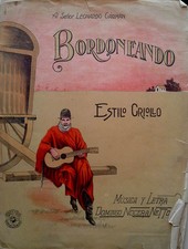Bordoneando. Estilo criollo. S. D.. .