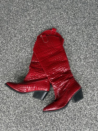 Stivali cowboy ginocchio - cowboy,