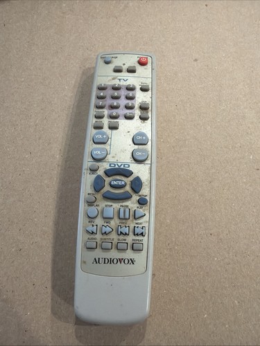 Audiovox adv12 remote control - audiovox,