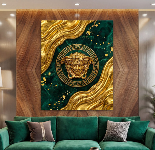 Arte murale medusa - arte,