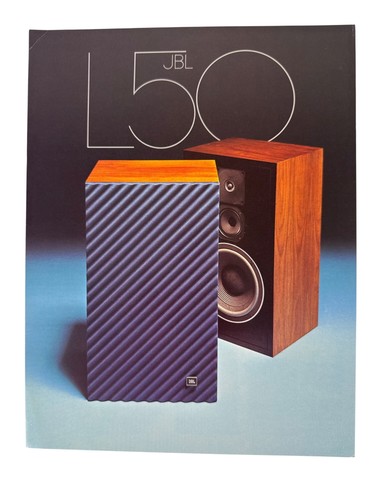 Brochure vintage jbl l50 - brochure,