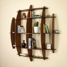 LIBRERIA DA PARETE IN LEGNO