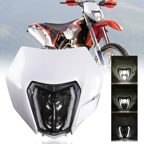 Led headlight head - lamp, for