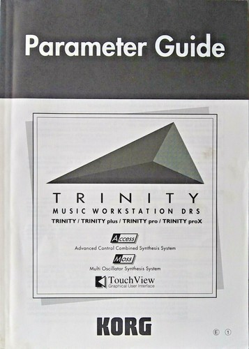 Korg trinity workstation - korg,