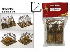 4 gabbiette animali cortile da