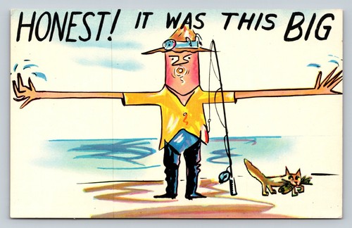 Pesca esagerata umorismo era - pesca,