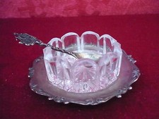 Bel Vecchio Candeliere In Cristallo 800 Argento Stile Liberty!