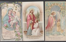 TRE SANTINI D'EPOCA '900 -