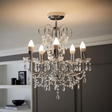 Lampadario cristallo 5 vie