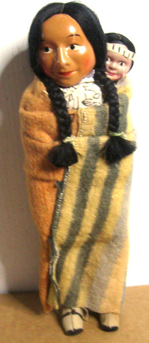 Bambola celluloide skookum - in,