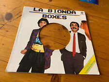 7" ITALY La Bionda – Boxes -  SOLO COPERTINA
